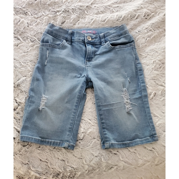 Jean Bootcut Fille The Children's Place – Bleu – 100% Coton – Taille 6x/7 – Occasion